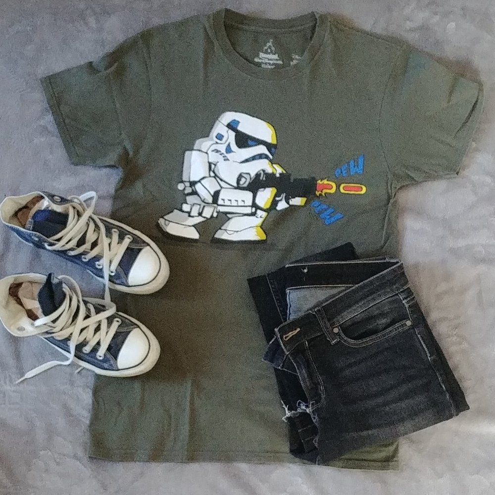 🌈 2/$25: Ladies Storm Trooper Tee